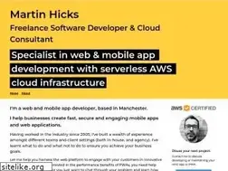 Sites similar to martinhicks.net