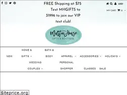 Sites similar to martinhousegifts.com