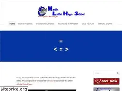 Sites similar to martinlutherhs.com