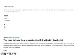 Sites similar to martinmakarsky.com