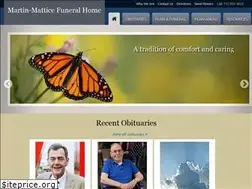 Sites similar to martinmatticefuneralhome.com