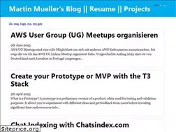 Sites similar to martinmueller.dev