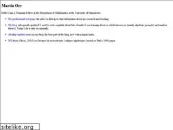 Sites similar to martinorr.name
