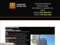 Sites similar to martinosigns.com