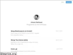 Sites similar to martinovic.blog