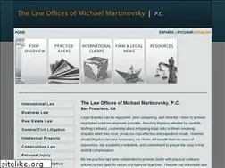 Sites similar to martinovskylaw.com