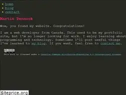 Sites similar to martinpennock.com