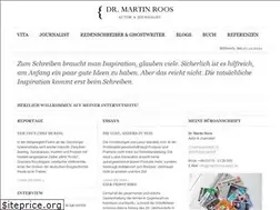 Sites similar to martinroos-autor.de