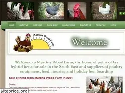 Sites similar to martins-wood-chickens.co.uk