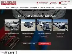 Sites similar to martinsautodismantler.com
