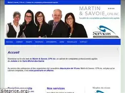 Sites similar to martinsavoiecpa.ca