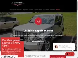 Sites similar to martinsbodyshop.com