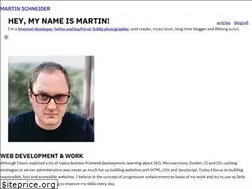 Sites similar to martinschneider.me