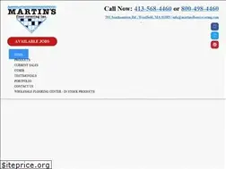 Sites similar to martinsfloorcovering.com