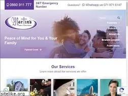 Sites similar to martinsfunerals.co.za