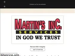 Sites similar to martinsinc.com