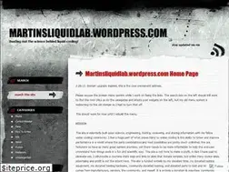 Sites similar to martinsliquidlab.wordpress.com