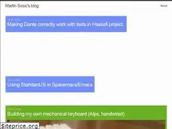 Sites similar to martinsosic.com