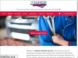 Sites similar to martinswrecker.com