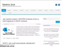 Sites similar to martinuvzivot.cz