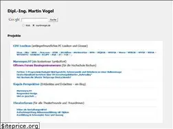 Sites similar to martinvogel.de