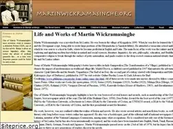 Sites similar to martinwickramasinghe.org