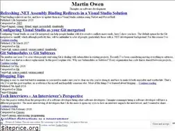 Sites similar to martowen.com