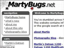 Sites similar to martybugs.net