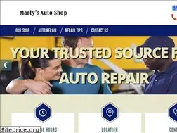 Sites similar to martysautoshop.com