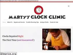 Sites similar to martysclockclinic.com