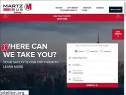 Sites similar to martzbus.com