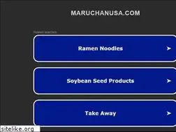 Sites similar to maruchanusa.com