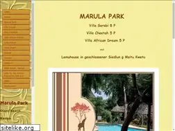 Sites similar to marula-park.de