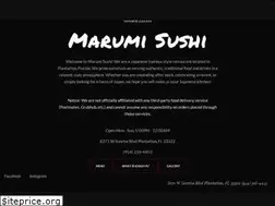 Sites similar to marumisushi.net