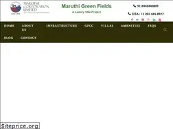 Sites similar to maruthigreenfields.com