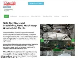 Sites similar to marutimachinery.com