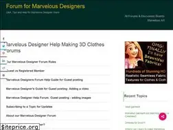 Sites similar to marvelousdesigners.com