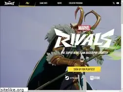 Sites similar to marvelrivals.com