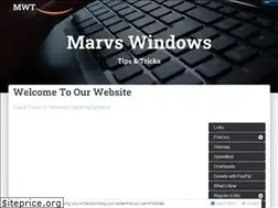 Sites similar to marvswindowstips.com