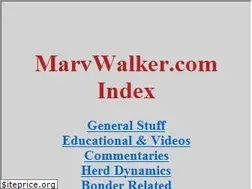 Sites similar to marvwalker.com