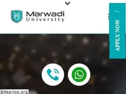Sites similar to marwadiuniversity.ac.in