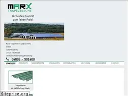 Sites similar to marx-trapezbleche.de