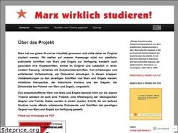 Sites similar to marx-wirklich-studieren.net
