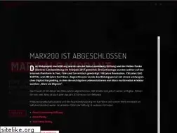 Sites similar to marx200.org