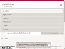 Sites similar to marxerpartner.com