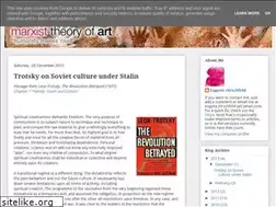 Sites similar to marxist-theory-of-art.blogspot.com