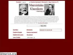 Sites similar to marxister.dk