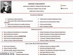 Sites similar to marxistphilosophy.org