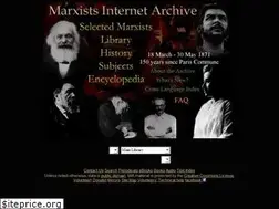 Sites similar to marxists.anu.edu.au