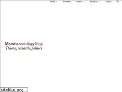 Sites similar to marxistsociology.org